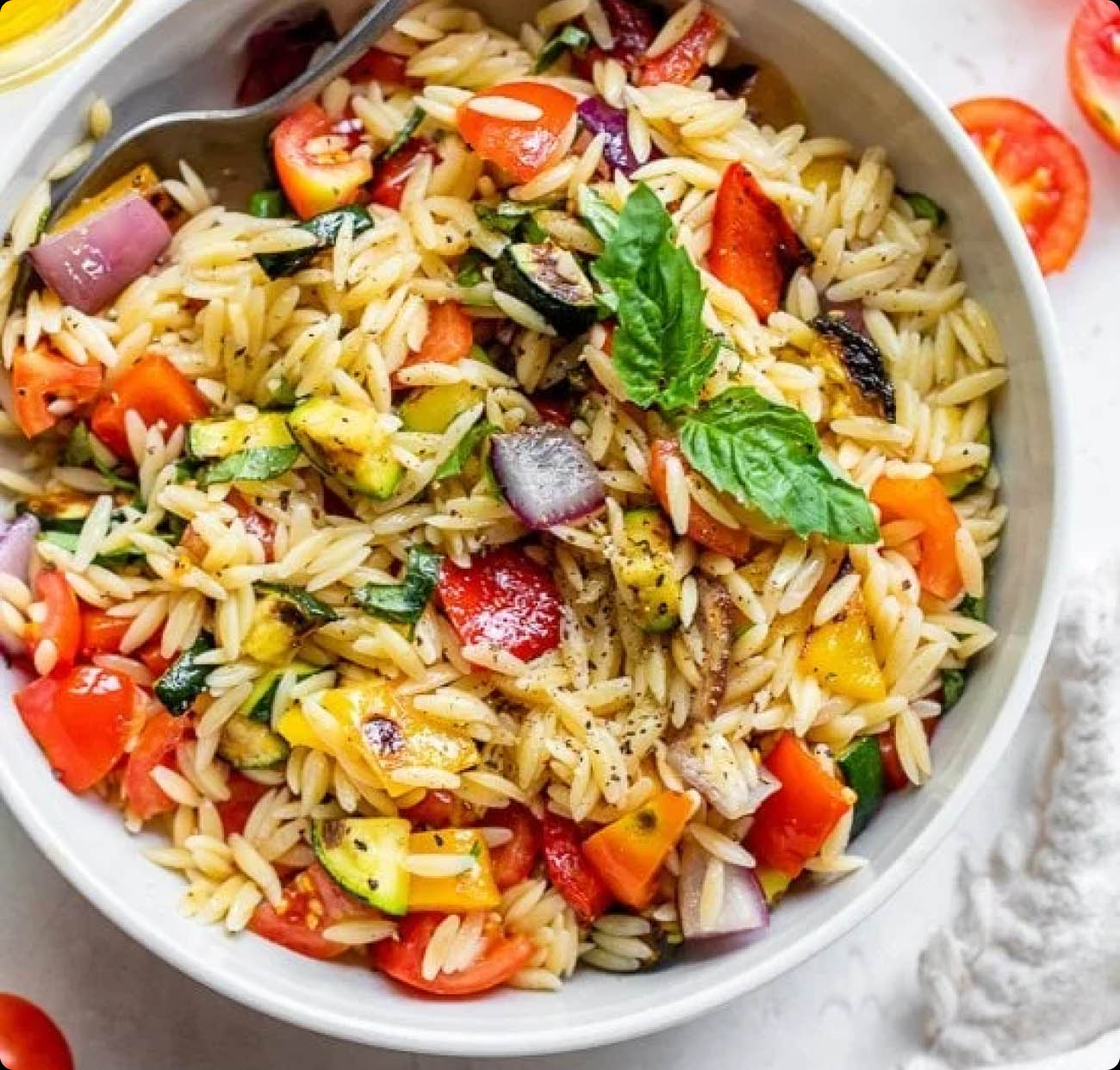 Vegetable Orzo